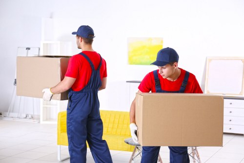 Removal team helping with a home move in Kingston upon Thames