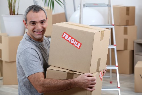 Commercial moving team planning an office relocation in Kingston upon Thames