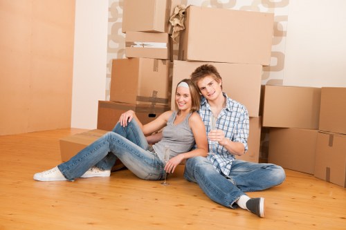 Man and van service loading belongings in Kingston upon Thames