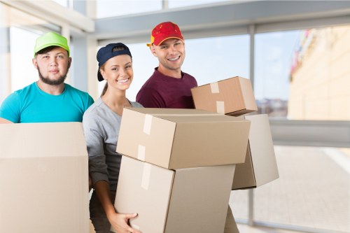 Planning home moves in Kingston upon Thames with boxes and checklists