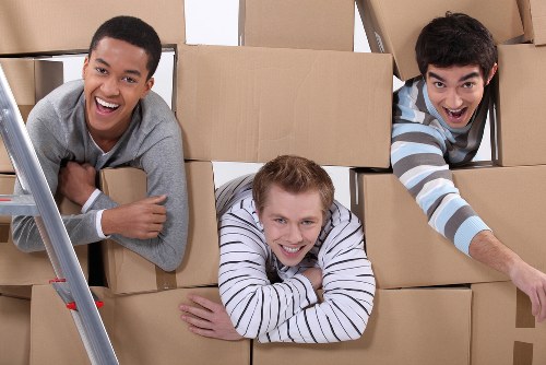 Business move coordination and loading preparations in Kingston upon Thames