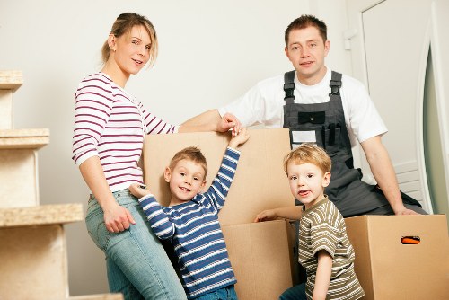 Removal van prepared for a local house or office move