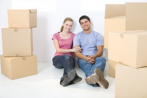 Local team collecting bulky furniture from a Kingston property
