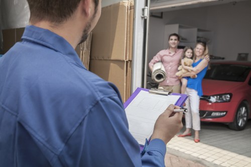 House removal service for a Kingston family home
