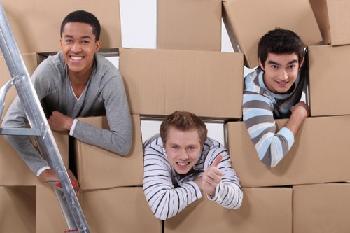 Professional furniture removal from a residential property in Kingston upon Thames
