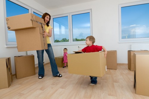 Urgent moving vehicle ready for a local Kingston upon Thames relocation